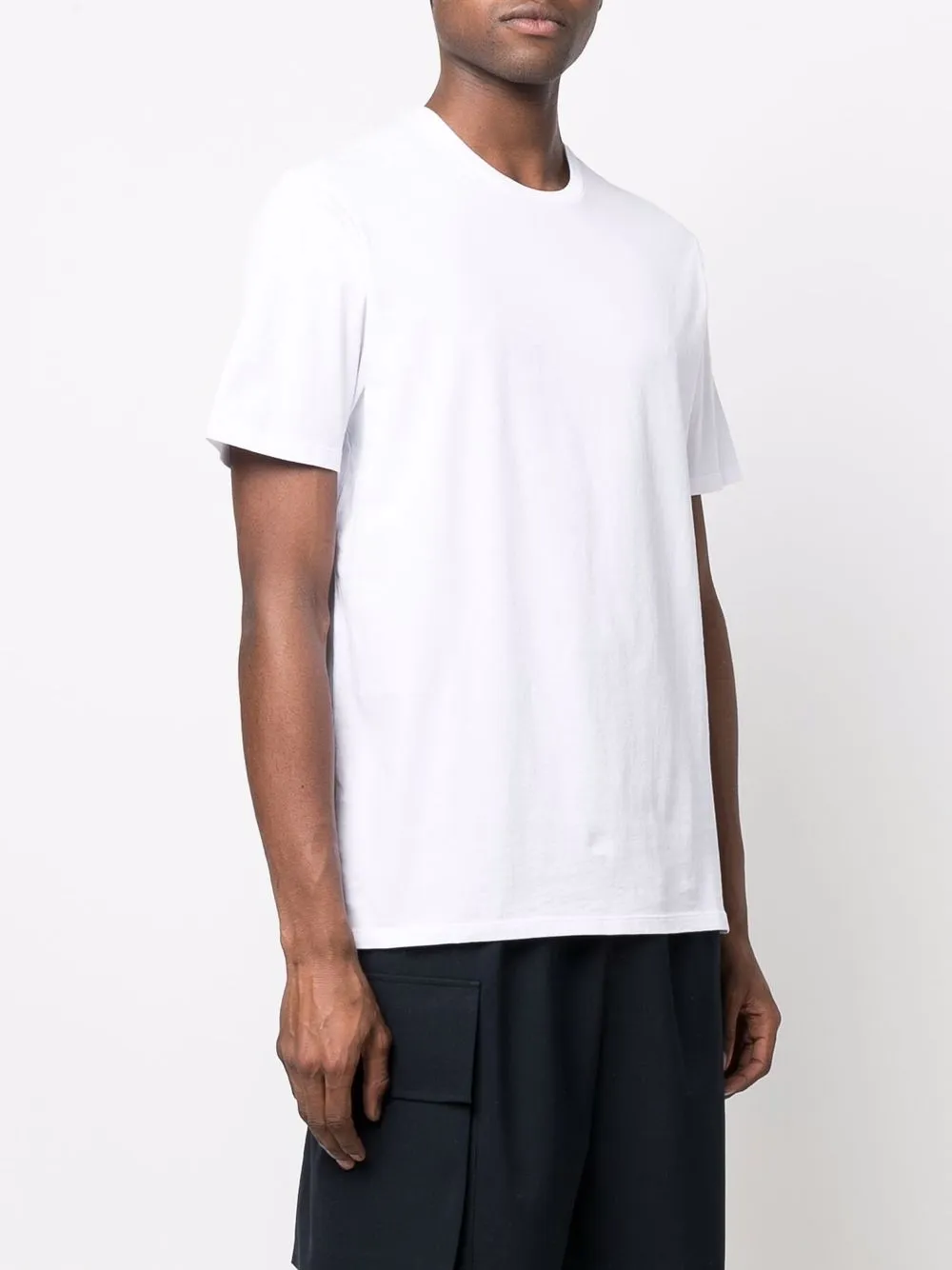Majestic Filatures T-shirt met ronde hals Wit