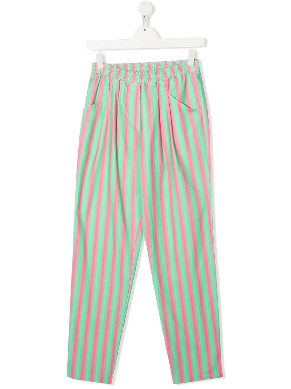 

Weekend House Kids. pantalones a rayas - Rosado