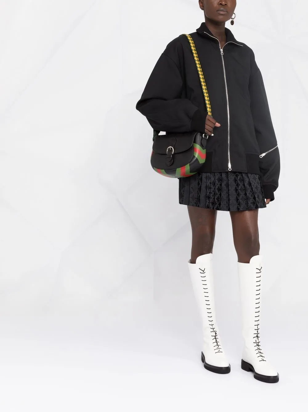 Gucci Kleine schoudertas - Zwart