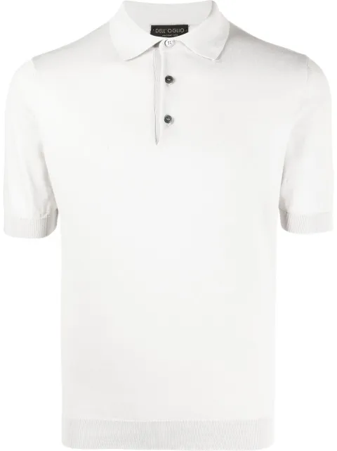 cotton short-sleeve polo shirt