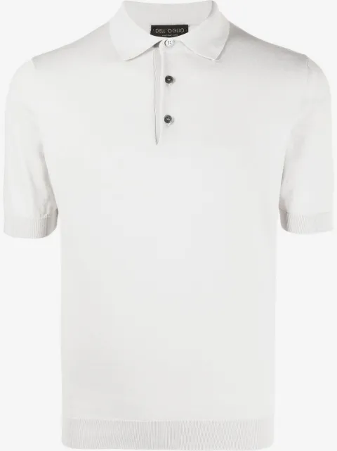 Dell'oglio cotton short-sleeve polo shirt