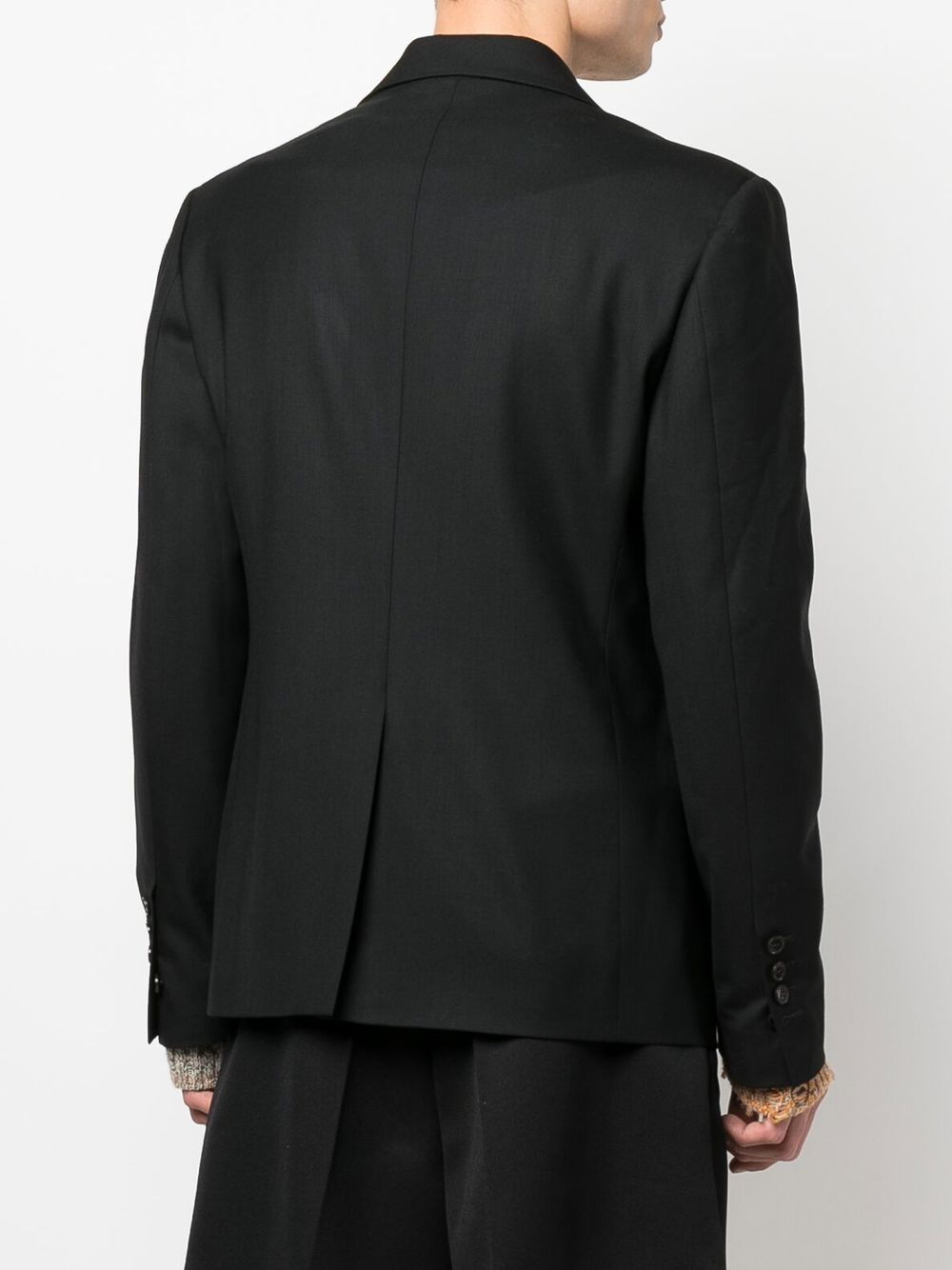 Shop Vivienne Westwood Single-breasted Wool Blazer In Black