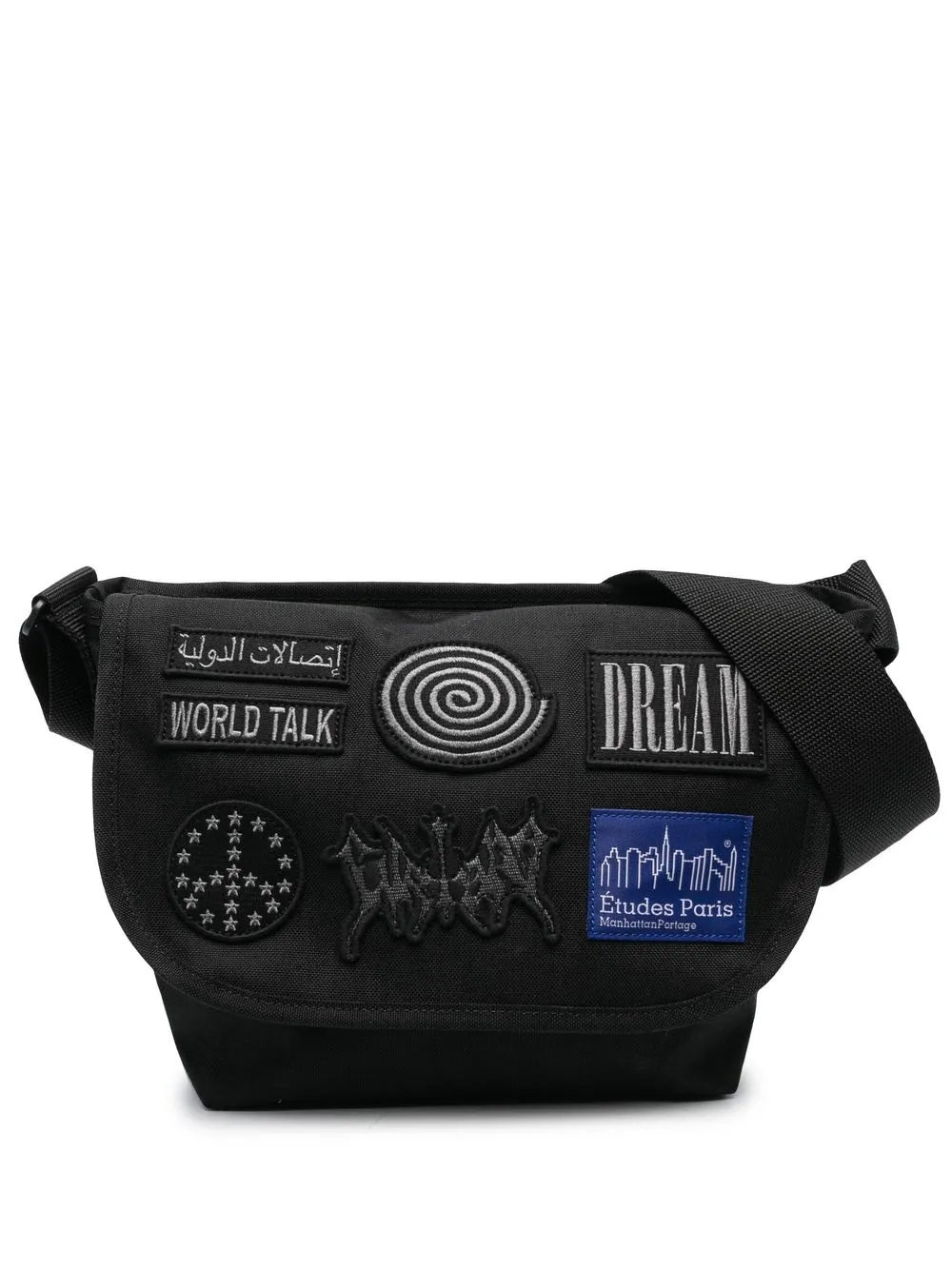 ETUDES STUDIO PATCH-DETAIL SHOULDER BAG