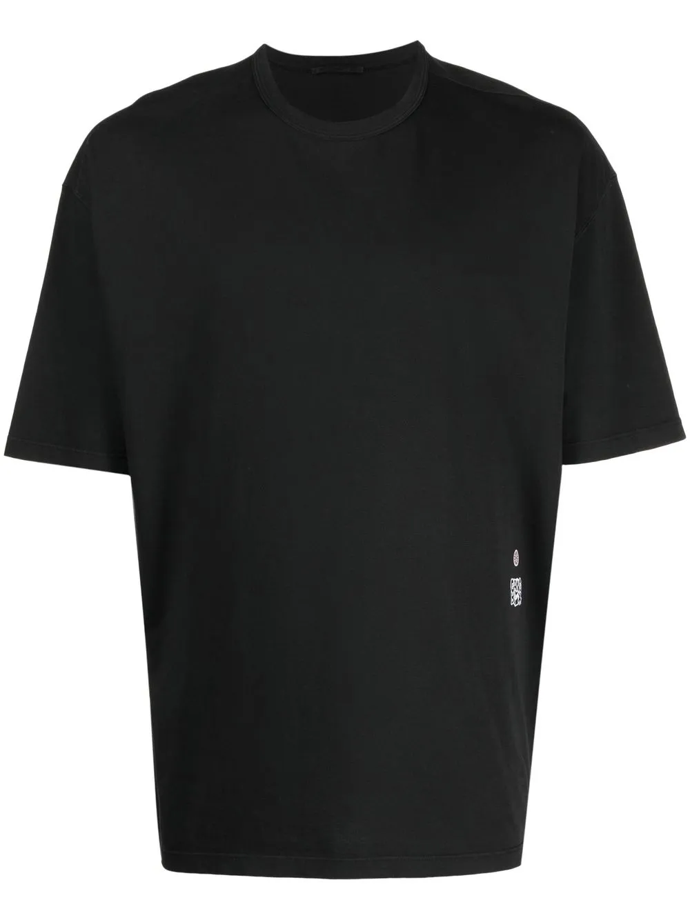 

Ten C playera con estampado gráfico - Negro