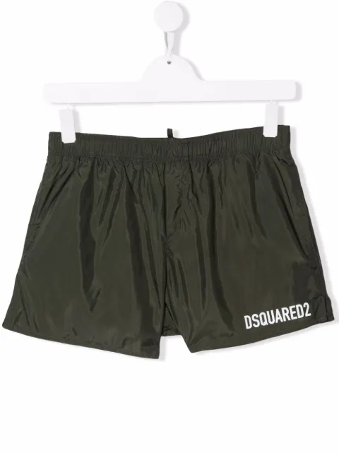 Dsquared2 Kids شورت سباحة بطبعة غرافيتي