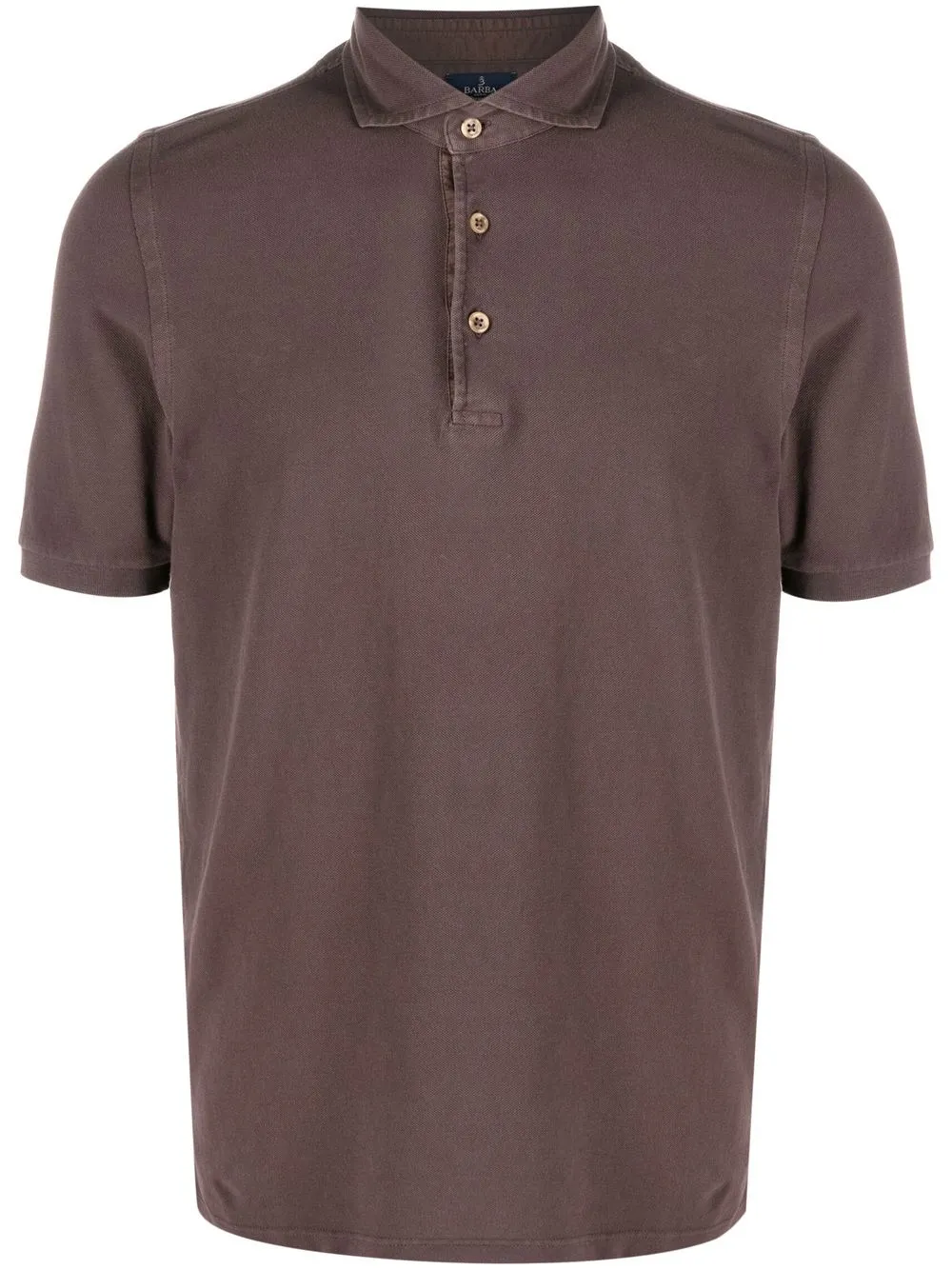 

Barba short-sleeved polo shirt - Brown