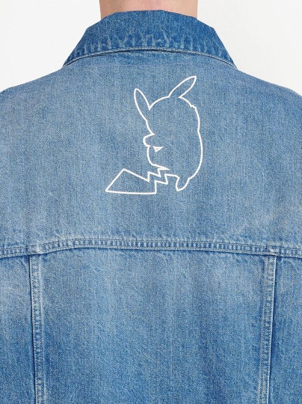 levis pikachu denim jacket