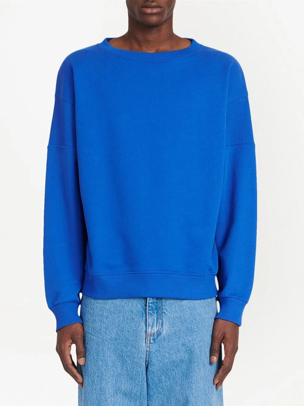  Balmain Sudadera Con Parche Del Logo - Azul 