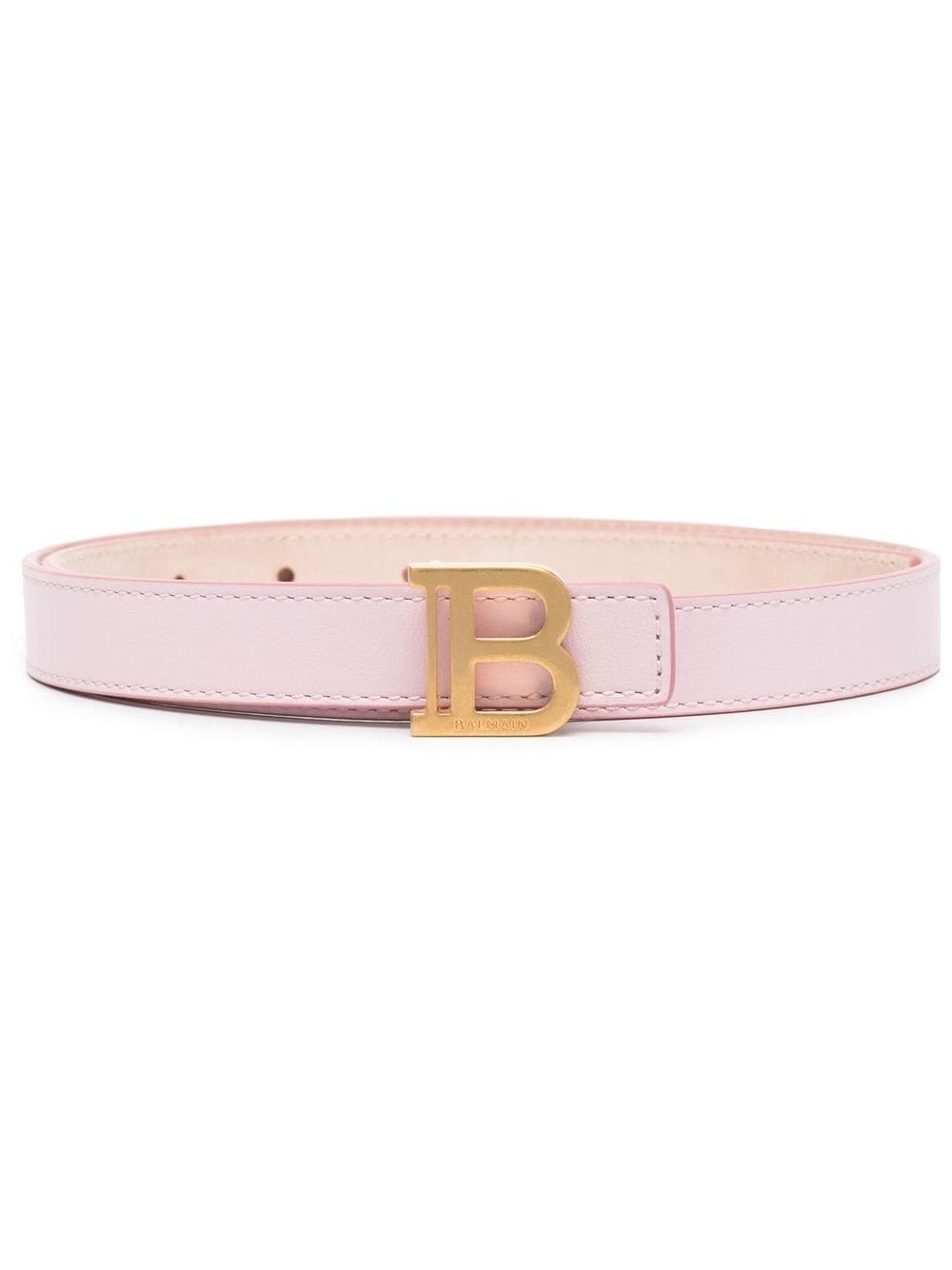 

Balmain cinturón con logo en la hebilla - Rosado