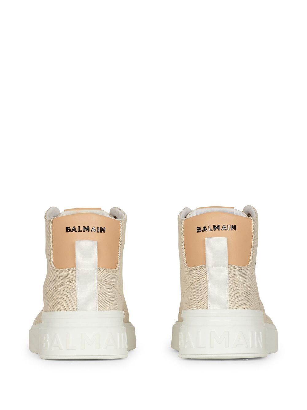 Balmain logo-print high-top sneakers Women