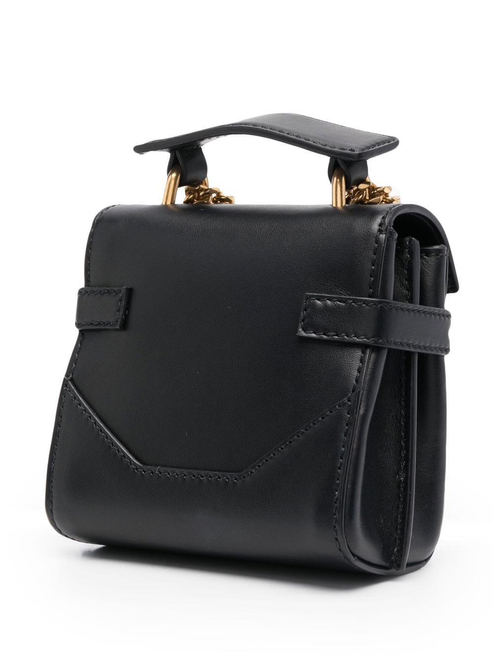 Shop Balmain B-buzz 23 Mini Bag In Black