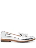 Scarosso Sienna patent leather loafers - Silver