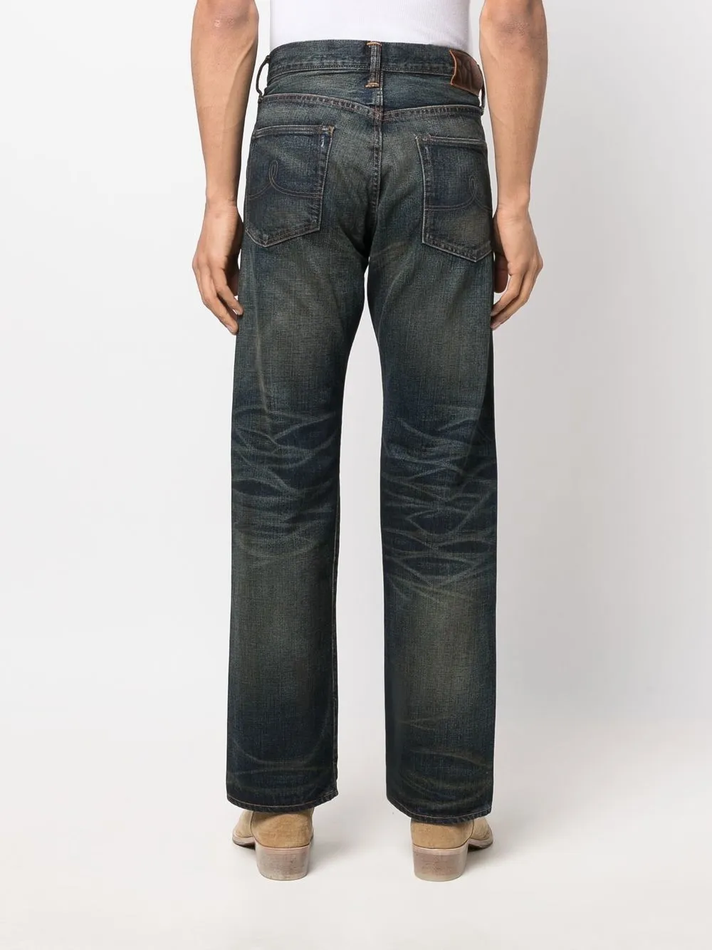 Ralph Lauren RRL Straight jeans Blauw