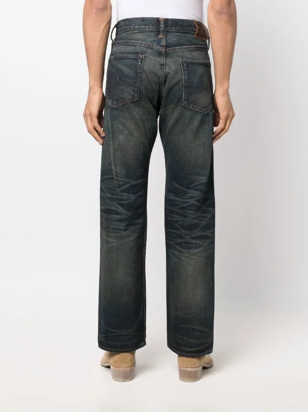 Ralph Lauren RRL Vintage ストレートジーンズ | ブルー | FARFETCH JP