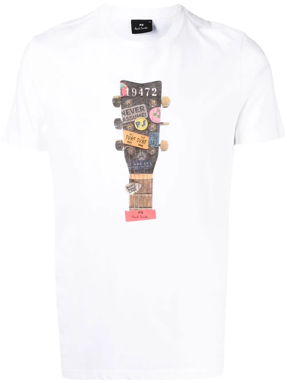 

PS Paul Smith playera con estampado gráfico - Blanco