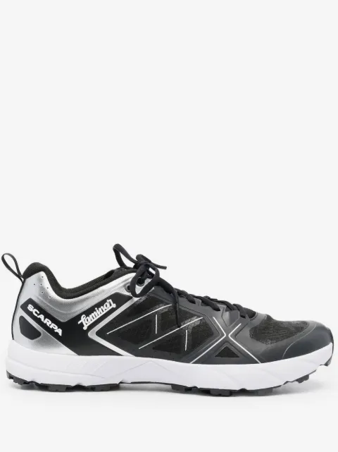 Herno panelled low-top sneakers