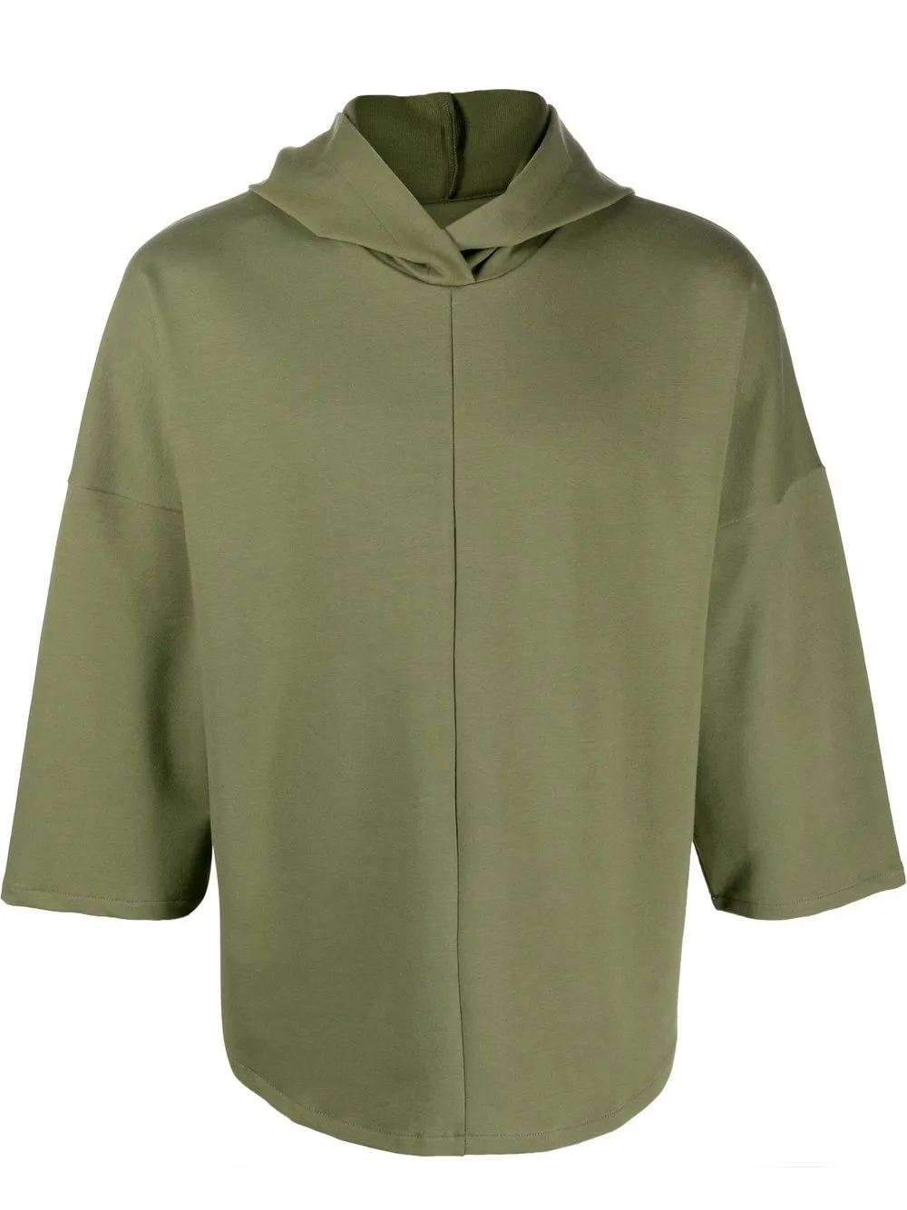 

Alchemy short-sleeve oversized hoodie - Green