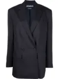 Jacquemus double-breasted blazer - Blue