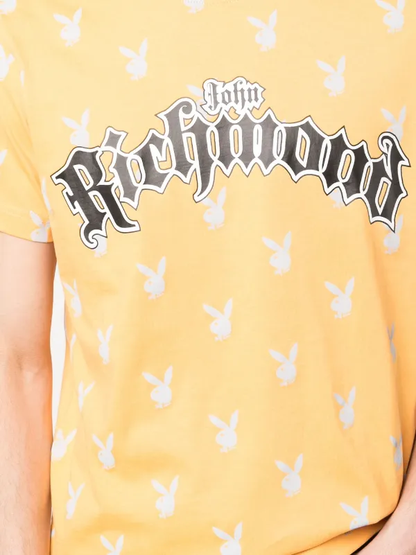 John Richmond x Playboy logo-print T 