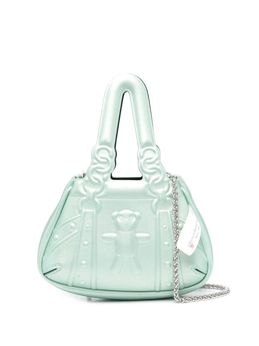 forBitches debossed-detail tote bag | Green | Image 1