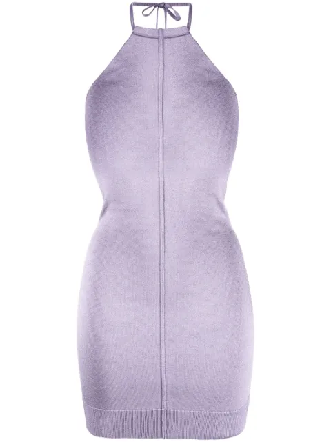 1017 ALYX 9SM vestido tejido con cuello halter