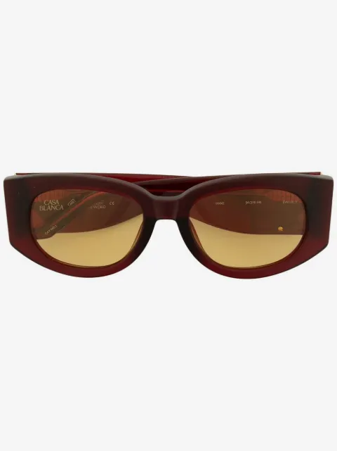 Casablanca Gabrielle oval-frame sunglasses