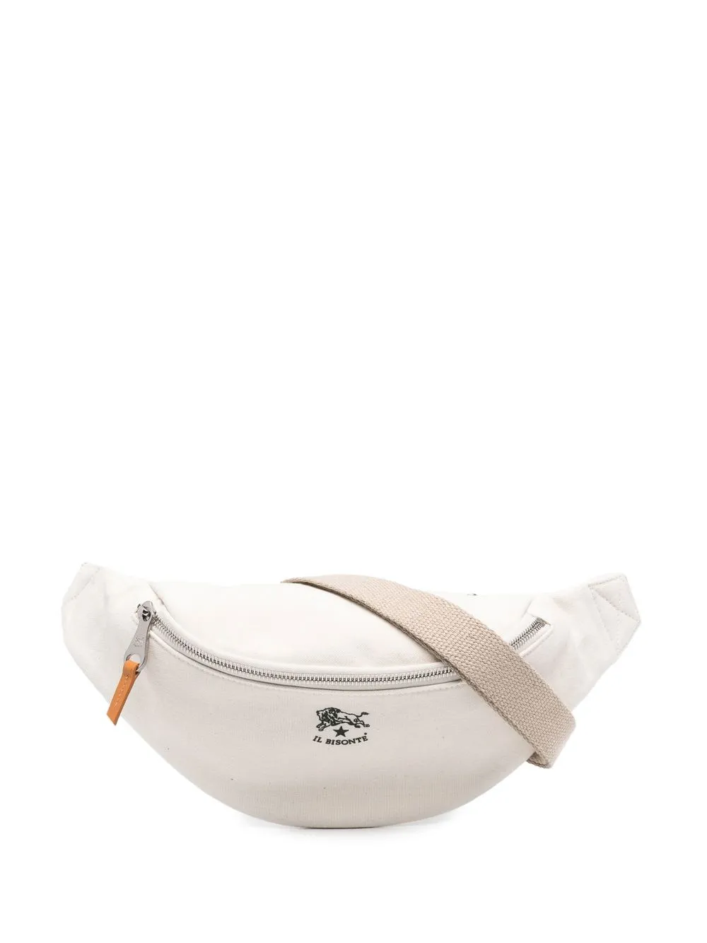 

Junya Watanabe cangurera con logo estampado - Blanco
