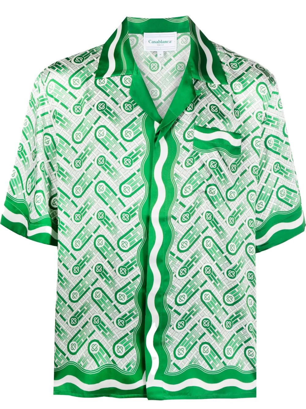 

Casablanca camisa Ping Pong - Verde