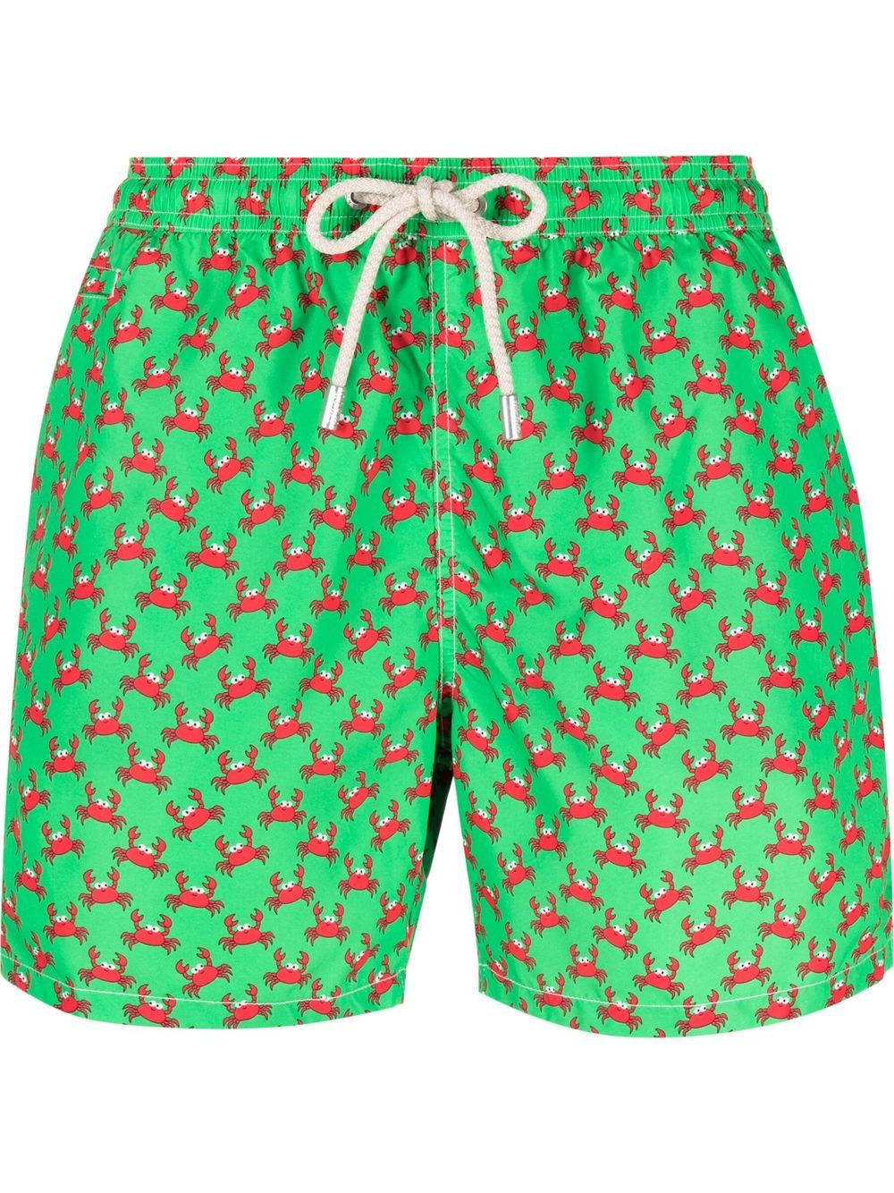 

MC2 Saint Barth shorts de playa con estampado Crab - Verde