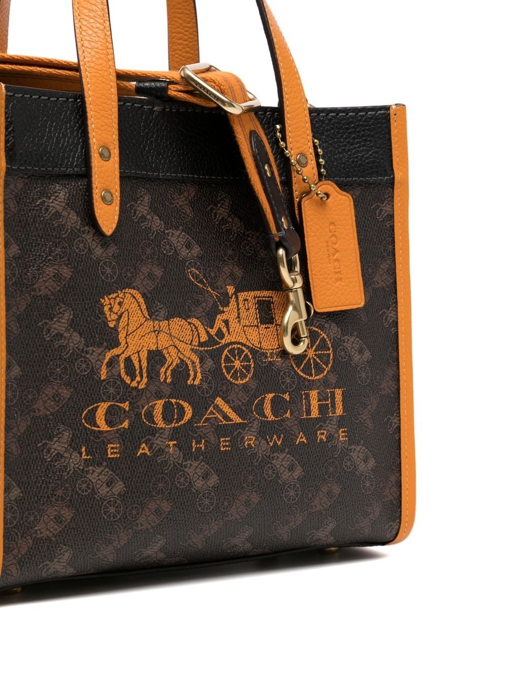 Coach Field 22 logo-print Tote Bag - Farfetch