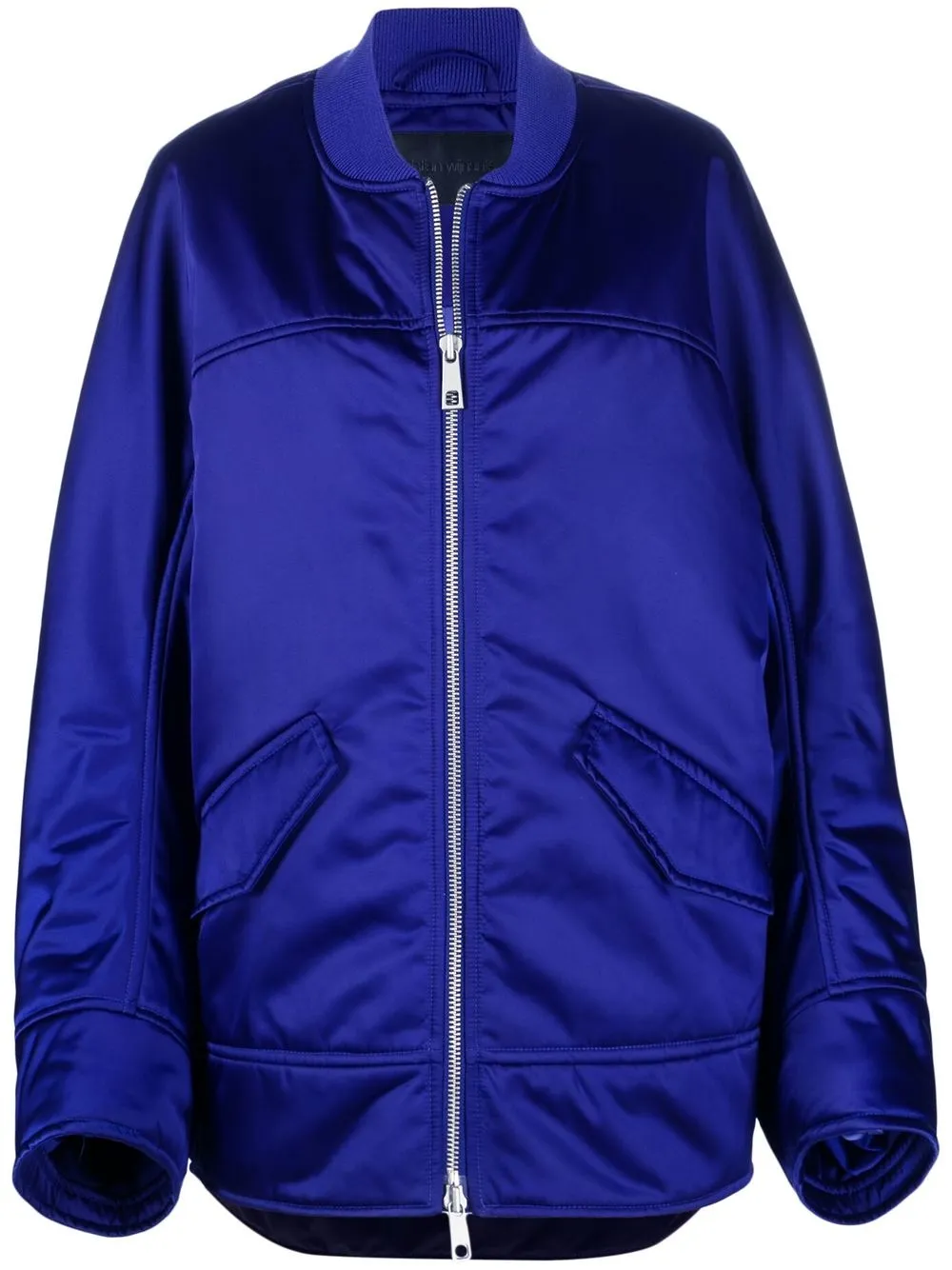 

Christian Wijnants oversized bomber jacket - Purple