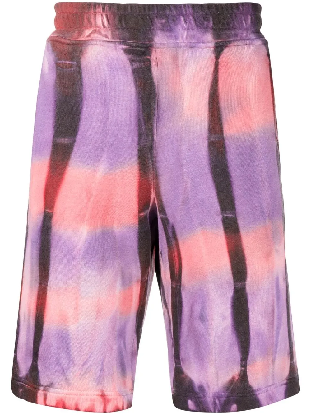 

PS Paul Smith shorts deportivos a rayas - Rosado