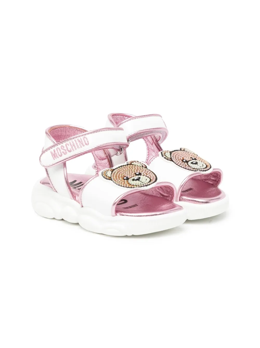 moschino teddy sandals