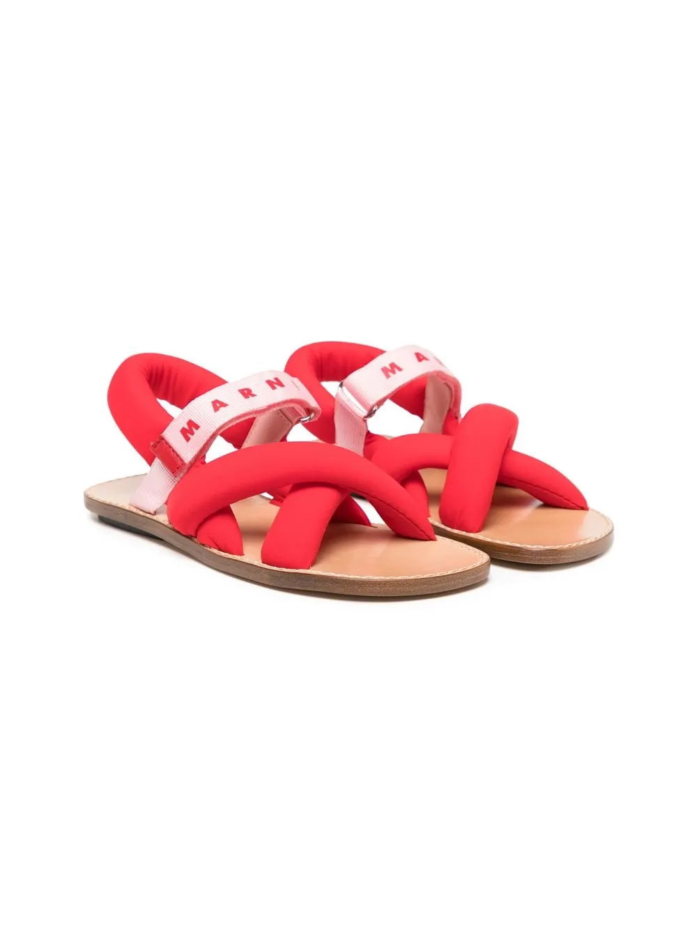 

Marni Kids open toe sandals - Red