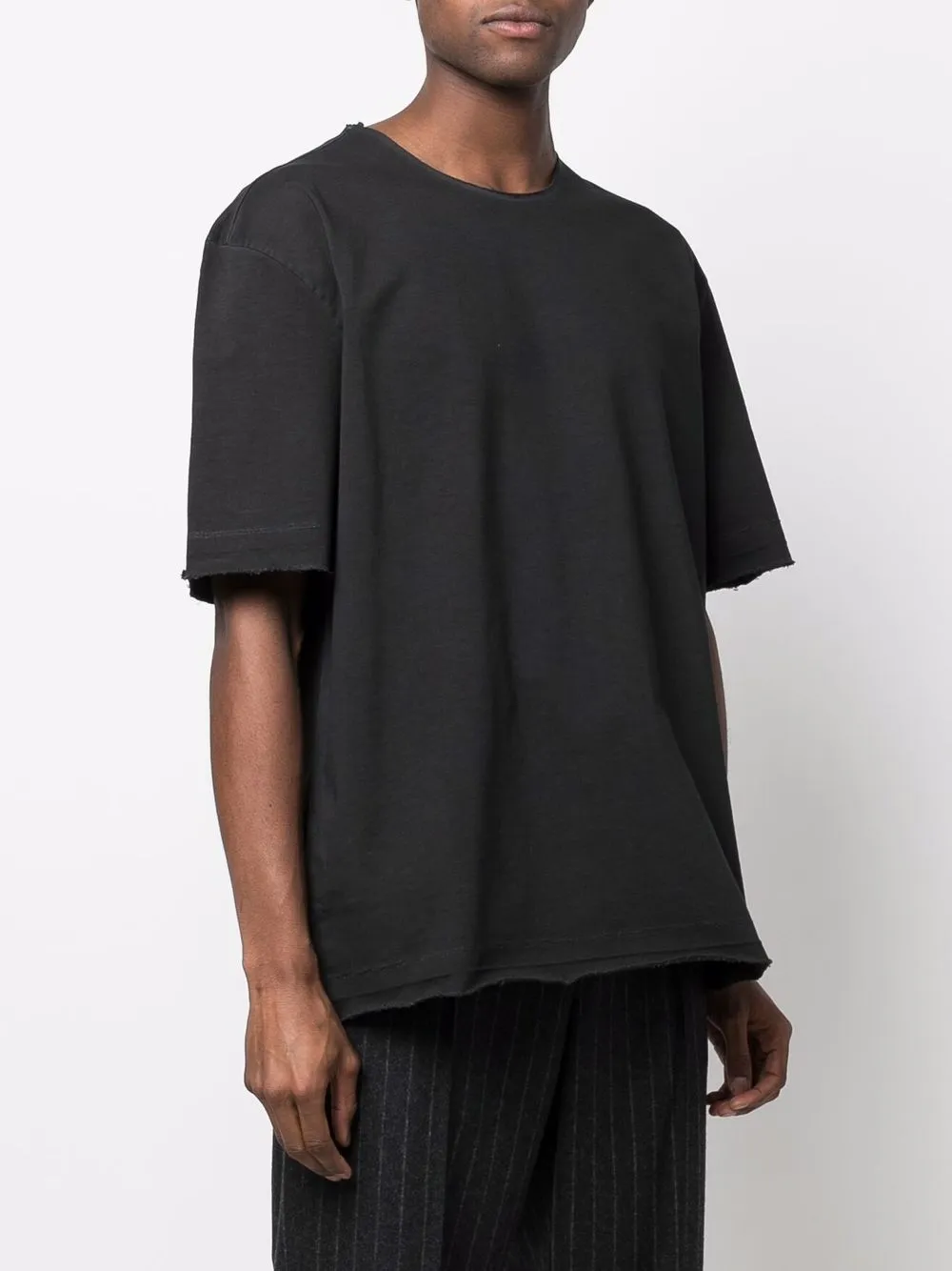 Maison Margiela raw-edge Cotton T-shirt - Farfetch