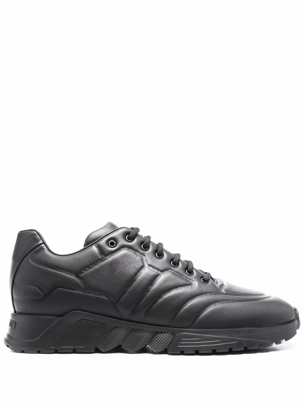 

Giorgio Armani tenis bajos Thermoform - Negro