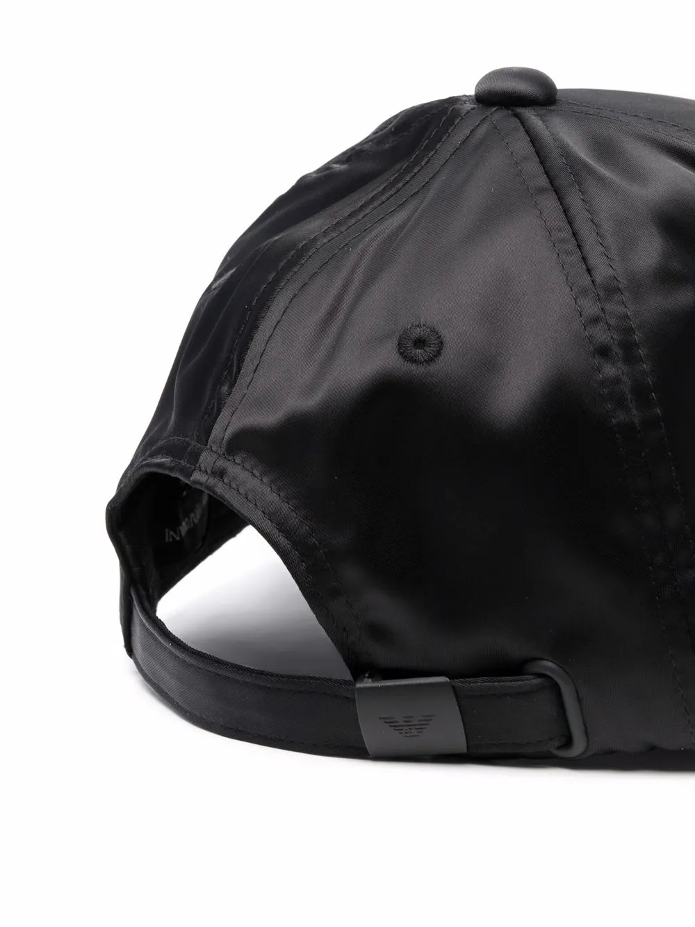 emporio armani logo印花缎面棒球帽 图 2