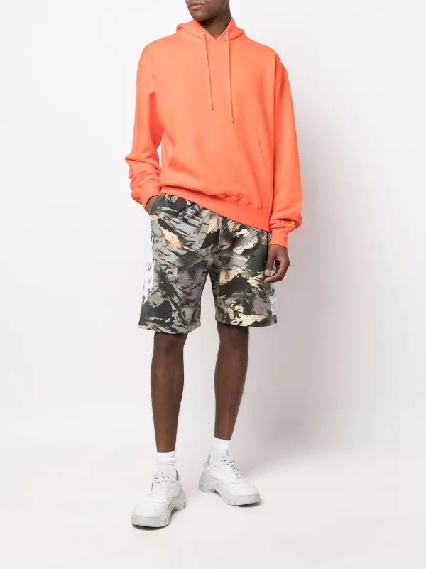 新品■HERON PRESTON Cargo Shorts カーゴショーツ Heron Preston camouflage-print Track Shorts | Green | FARFETCH
