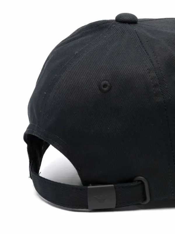 Emporio Armani logo-embroidered Cotton 