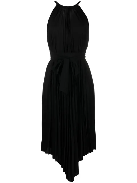 Alexandre Vauthier asymmetric pleated dress