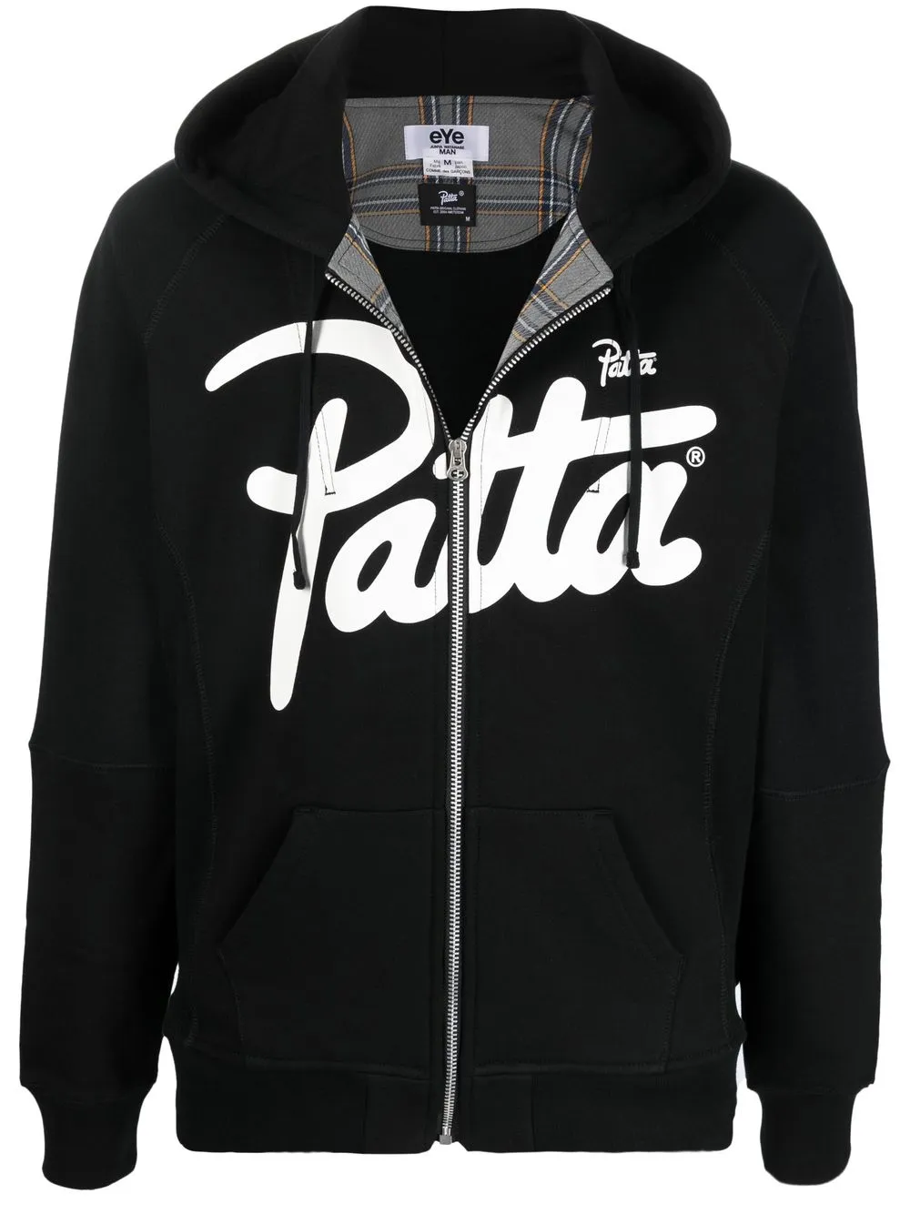 Junya Watanabe MAN Patta Zipped Hoodie - Farfetch