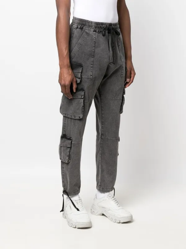 Mauna Kea acid-wash Cargo Trousers 