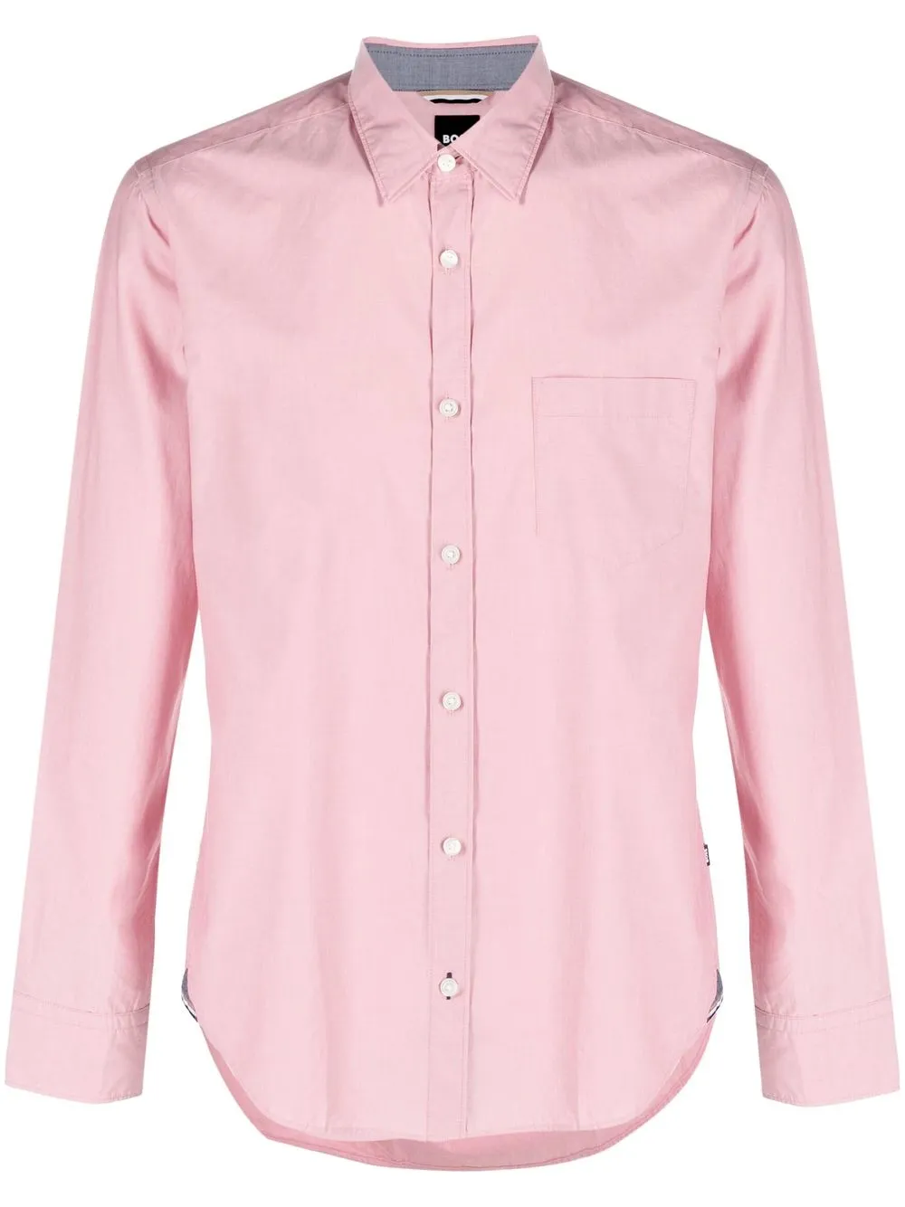 

BOSS camisa manga larga - Rosado