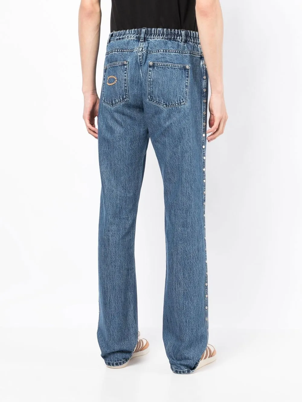AFB スタッズ ストレートジーンズ - Farfetch
