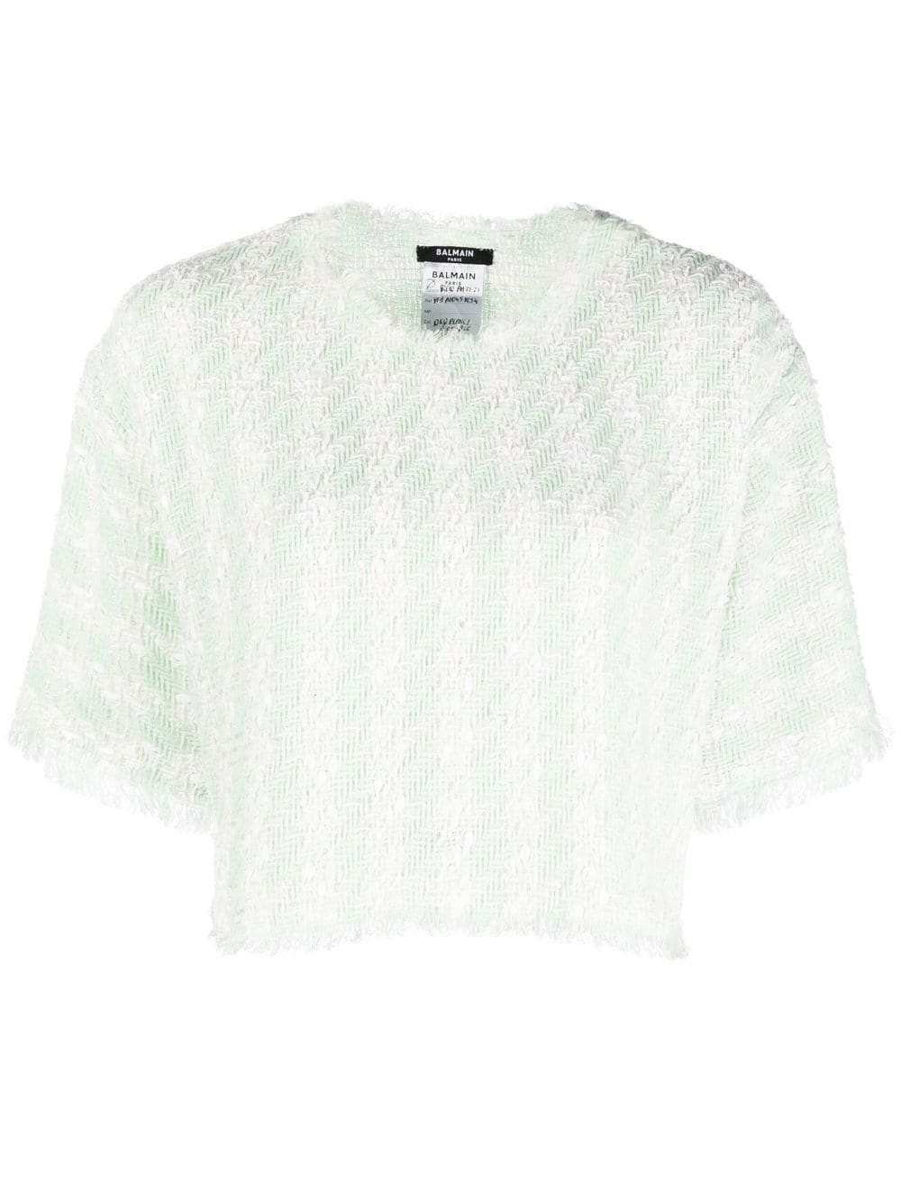 

Balmain playera corta - Verde