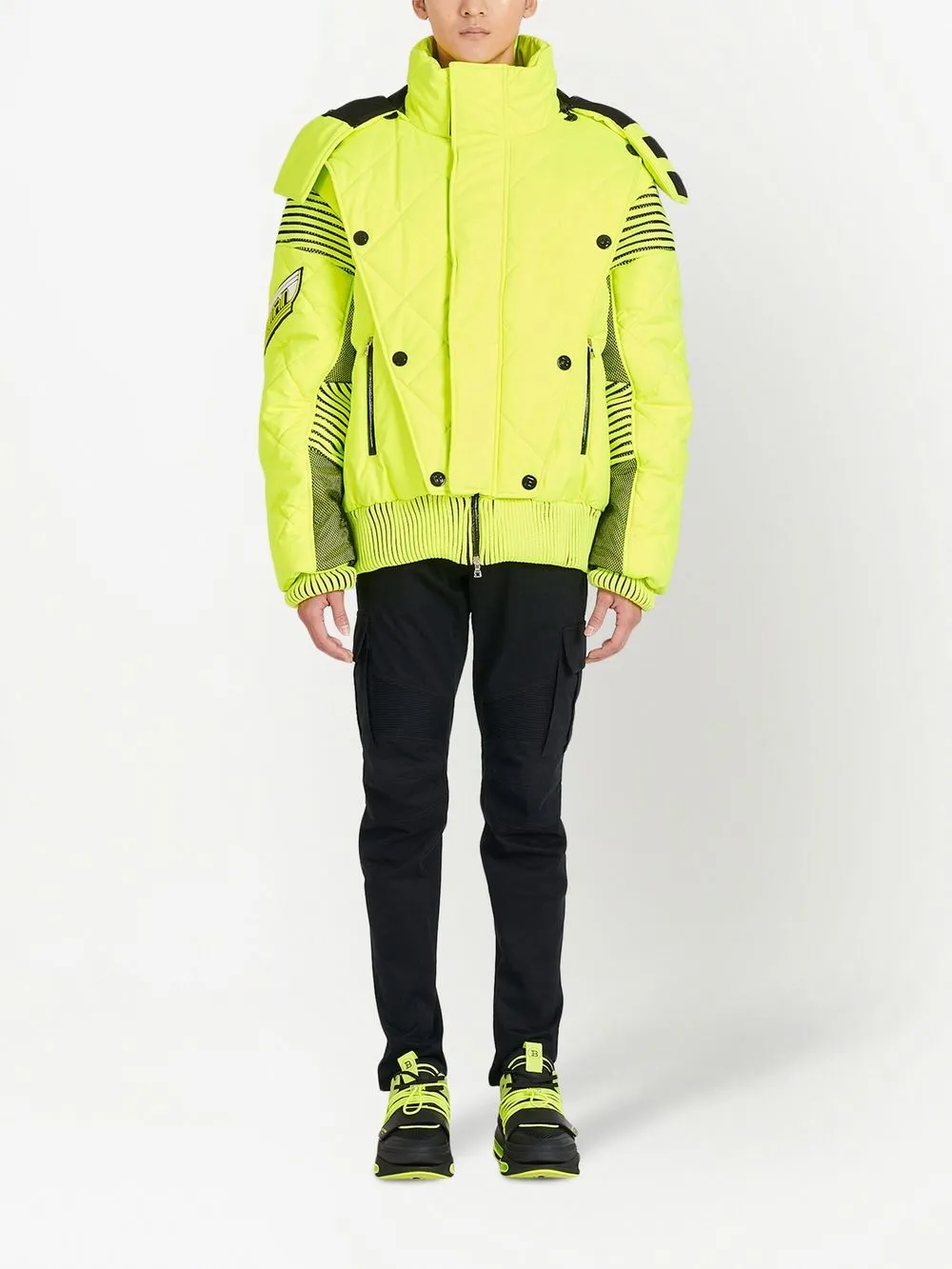 Balmain Jack met capuchon - Groen