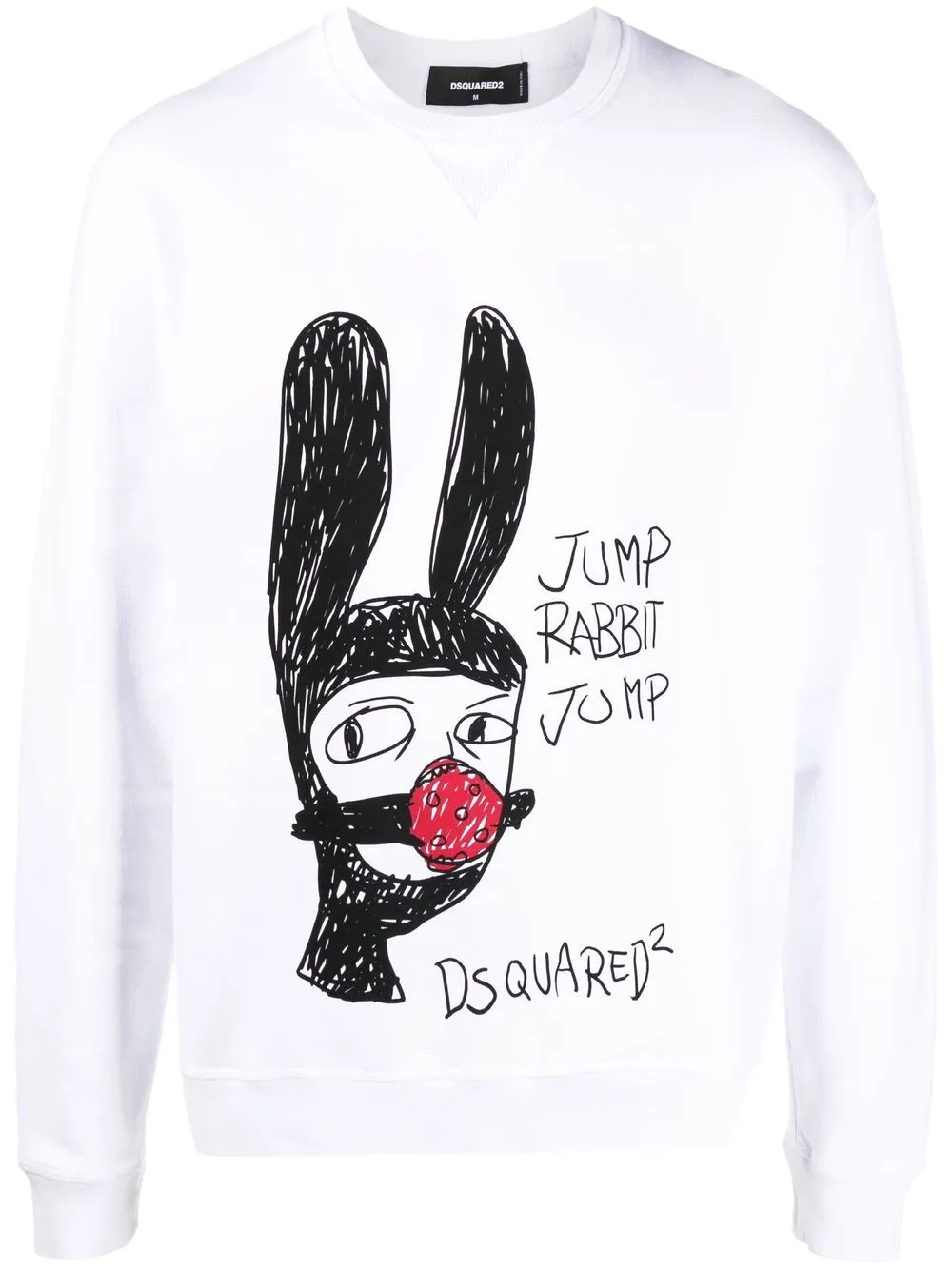

Dsquared2 sudadera con estampado gráfico - Blanco