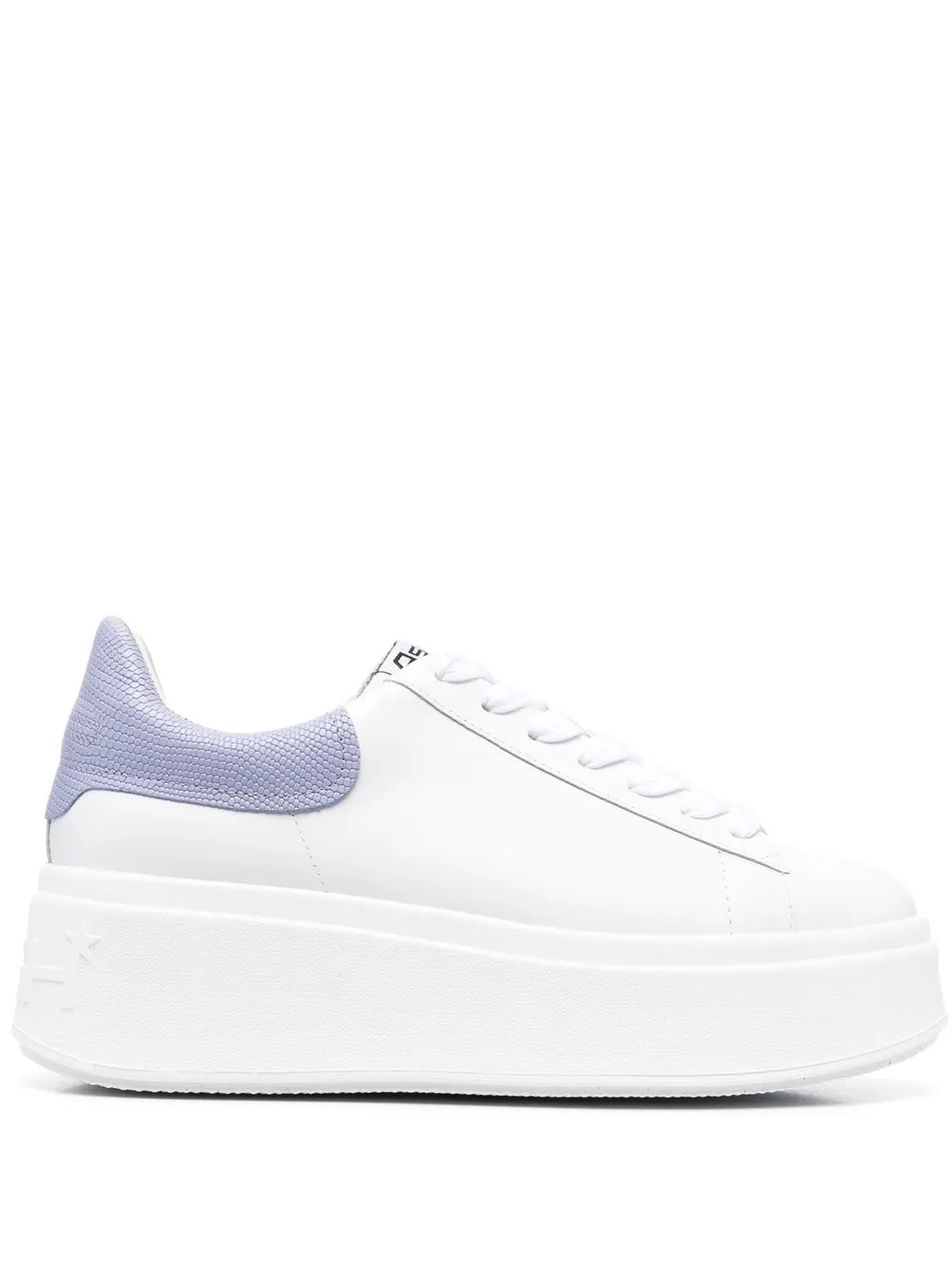 Ash Moby lace up sneakers White