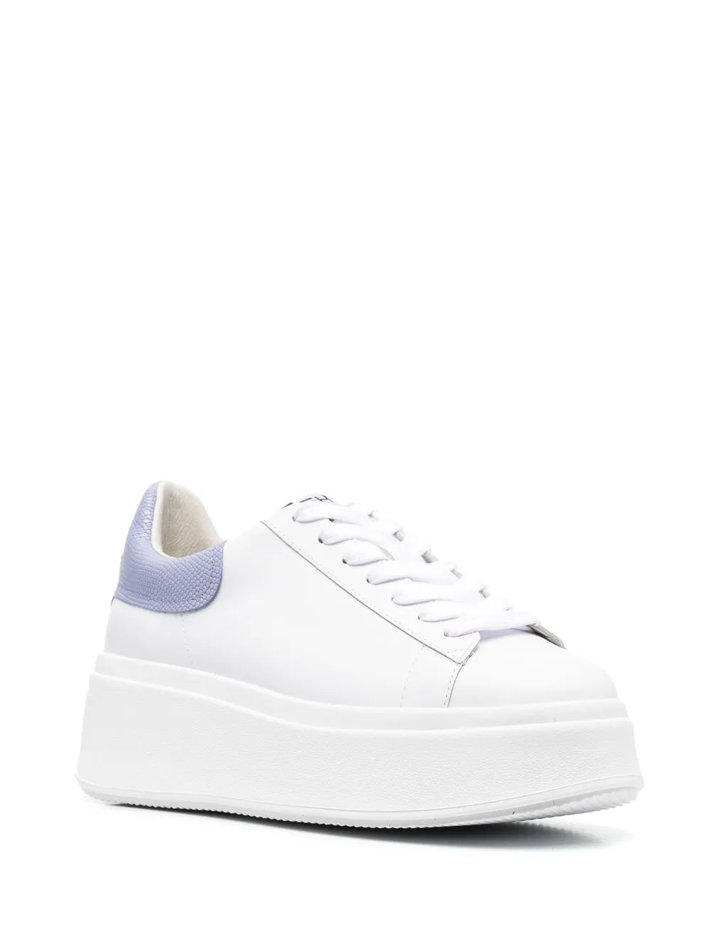 Ash Moby lace up sneakers White