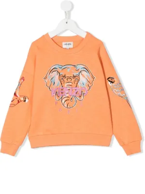 kenzo elephant moletom com capuz